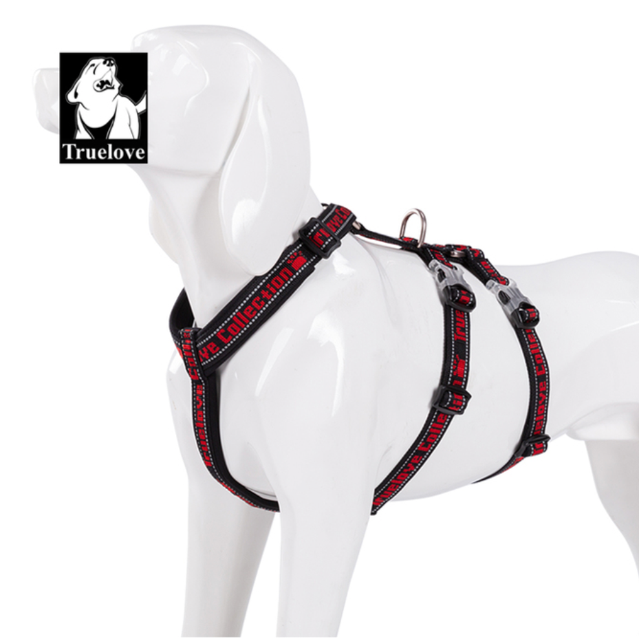 Truelove Doppel H Harness Neopren Polsterung Langlebige Starke Reflektierende Gow in die Dark Aluminium Legierung Fitting Licht Gewicht TLH6571