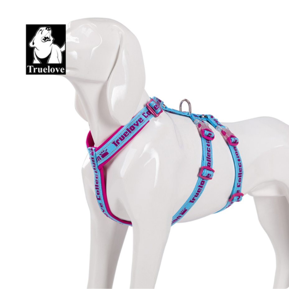 Truelove Doppel H Harness Neopren Polsterung Langlebige Starke Reflektierende Gow in die Dark Aluminium Legierung Fitting Licht Gewicht TLH6571