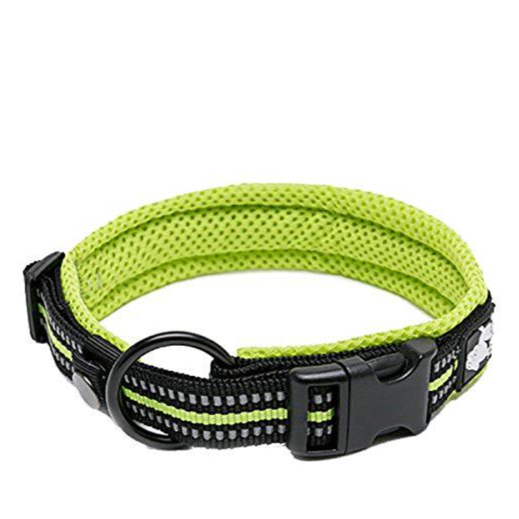 Truelove Haustier Hund Kragen Nylon Einstellbare Gurtband Padded Weiche Reflektierende Durable Heavy Duty Training nach luxus Katze TLC5011