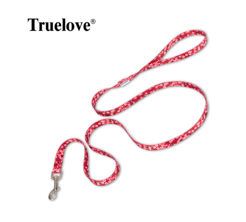 Truelove Blumen Haustier Leine Frühling Design kleine Jungen Mädchen Hunde Katzen Gewicht Seil Laufen Training Hund Leine Polyester Tll3113