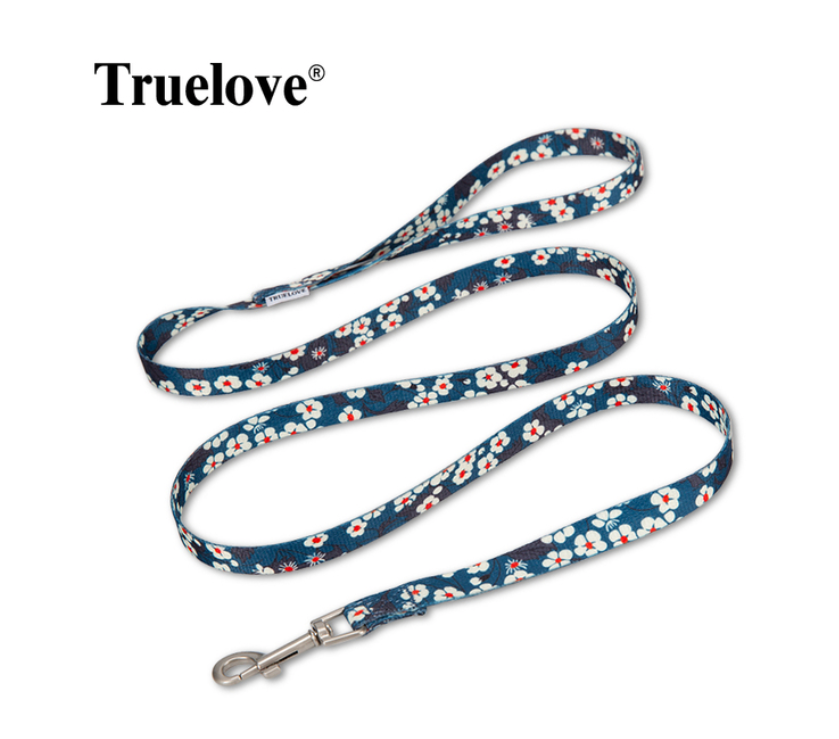 Truelove Blumen Haustier Leine Frühling Design kleine Jungen Mädchen Hunde Katzen Gewicht Seil Laufen Training Hund Leine Polyester Tll3113