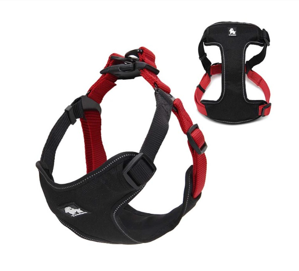 Truelove Padded Reflektierende Hund harness Weste Pet Schritt in Harness Einstellbare Keine Ziehen Pet Geschirre für Small Medium Hund TLH5951