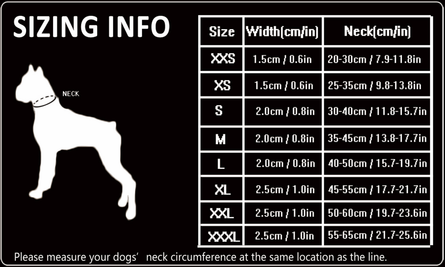 TRUELOVE Verstellbare, Gepolsterte Haustier Hund CollarComfort und Belüftung Pull-beständig Explosion proof Personalisierte Druck YC1853