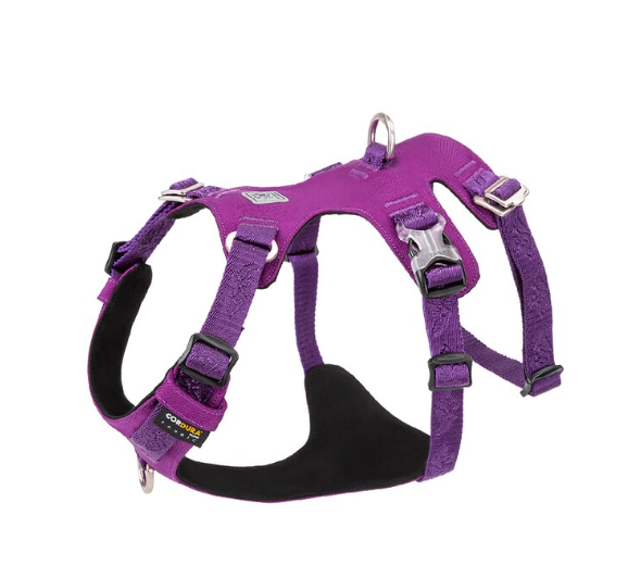 TRUELOVE Pet Nylon Harness Licht-gewicht Doppel-H Form Stickerei 5 Einstellbaren Positionen Mittlere und Große Hund Wasserdicht YH1807