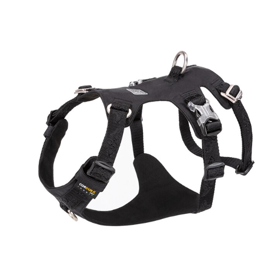 TRUELOVE Pet Nylon Harness Licht-gewicht Doppel-H Form Stickerei 5 Einstellbaren Positionen Mittlere und Große Hund Wasserdicht YH1807