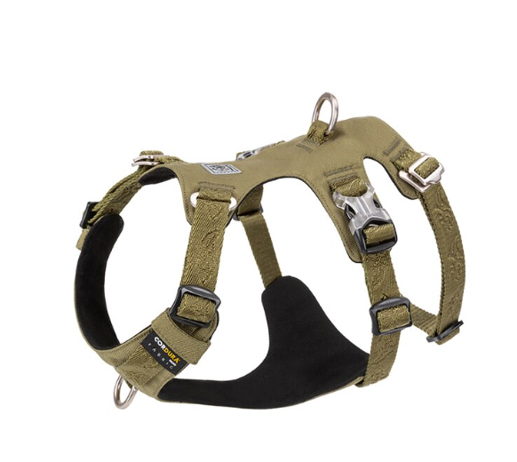 TRUELOVE Pet Nylon Harness Licht-gewicht Doppel-H Form Stickerei 5 Einstellbaren Positionen Mittlere und Große Hund Wasserdicht YH1807
