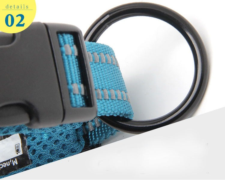 Truelove Haustier Hund Kragen Nylon Einstellbare Gurtband Padded Weiche Reflektierende Durable Heavy Duty Training nach luxus Katze TLC5011