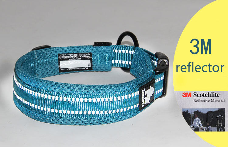 Truelove Haustier Hund Kragen Nylon Einstellbare Gurtband Padded Weiche Reflektierende Durable Heavy Duty Training nach luxus Katze TLC5011