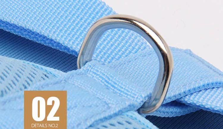 Truelove Welpen Katze Haustier Hund Harness Atmungsaktive Mesh Nylon Hund Harness Strap Weiche Weste Kragen Für Kleine Medium Hund 8 farbe