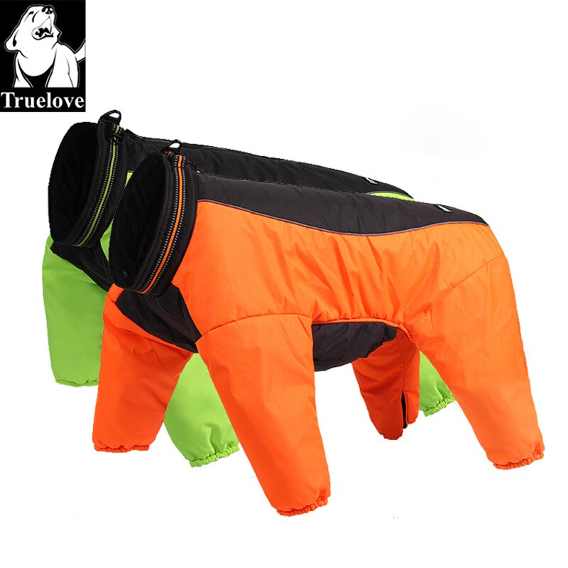 Truelove Winter Haustier Hund Mantel Reversible Kleidung Im Freien Warme Große Kleine Hund Wasserdicht Reflektierende Walking Wandern Laufen TLG2271