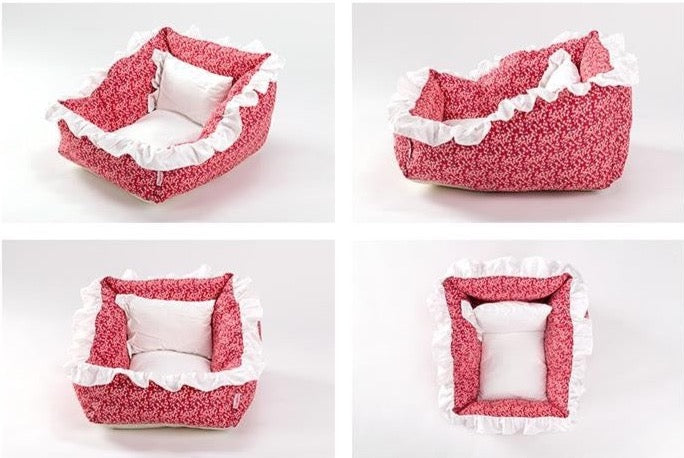 Truelove heißer Verkauf Haushalt Haustier Bett bequeme rutsch feste haltbare Hunde katze verwenden wasch bare atmungsaktive Haustier Pad Flora Design tlr2101