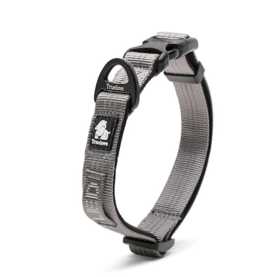 Truelove Hund Halsbänder Set 3M Reflektierende Kragen für Small Medium Large Hunde Welpen Einstellbare Gepolsterte Weiche Nylon Comfy Neck TLC5271