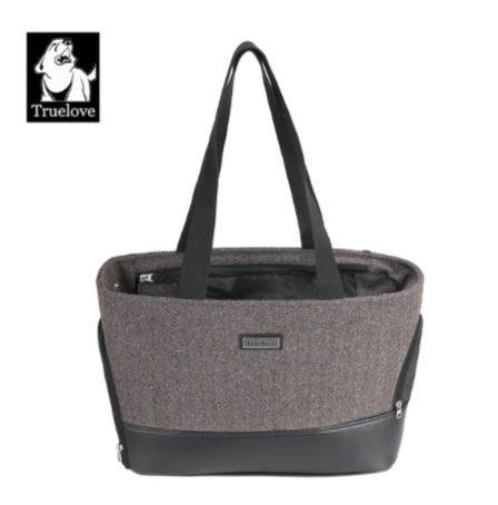 Truelove Haustier Rückhalt Tasche Reisetaschen Hand tragen Wolle Stoff Kam Reiß verschluss Mode Haustier Tragetaschen für Katze Hund U-Bahn tlx5171