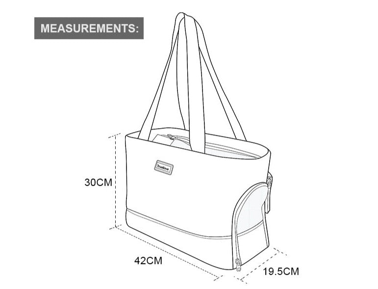 Truelove Haustier Rückhalt Tasche Reisetaschen Hand tragen Wolle Stoff Kam Reiß verschluss Mode Haustier Tragetaschen für Katze Hund U-Bahn tlx5171