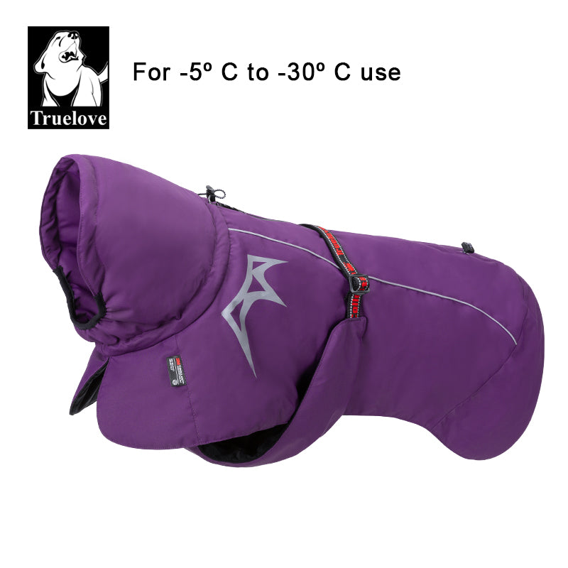 Truelove Wärmer Hund Winter Mantel Haustier Jacke Mode Hund Kleidung Wasserdicht Winddicht Reflektierende Outdoor-Hund Mantel TLG2372