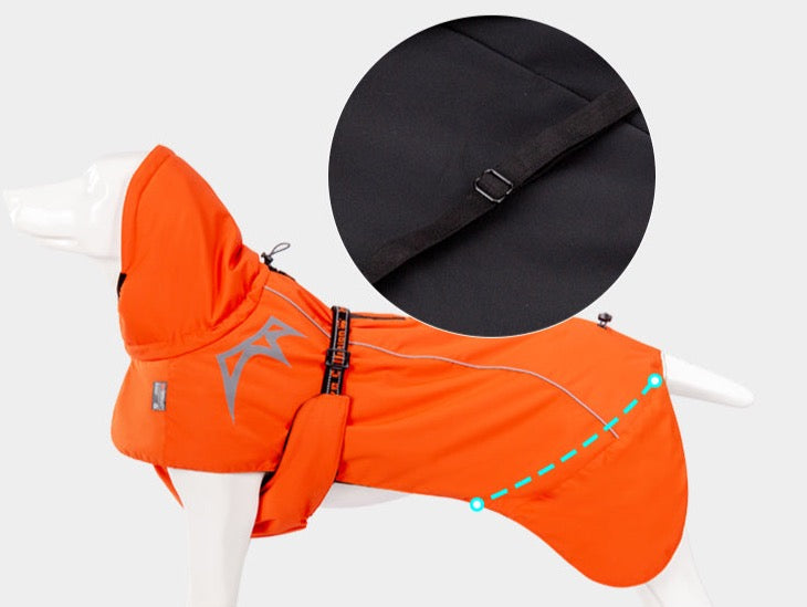 Truelove Wärmer Hund Winter Mantel Haustier Jacke Mode Hund Kleidung Wasserdicht Winddicht Reflektierende Outdoor-Hund Mantel TLG2372