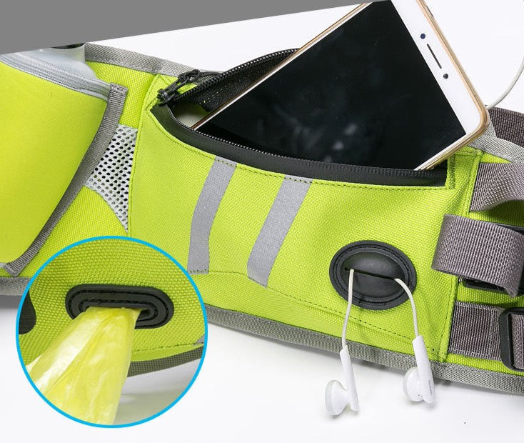 Truelove Taille Hund Rucksack Tasche Im Freien Multifunktions Für Mann Mit Hund Wasser Flasche Und Reflektierende Für Wandern Laufen TLB2151