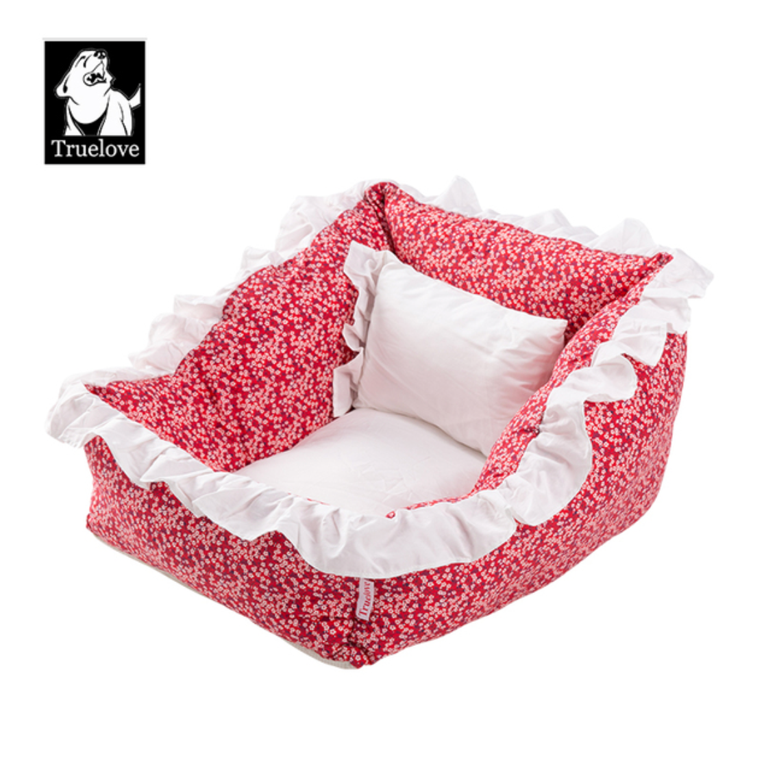 Truelove heißer Verkauf Haushalt Haustier Bett bequeme rutsch feste haltbare Hunde katze verwenden wasch bare atmungsaktive Haustier Pad Flora Design tlr2101