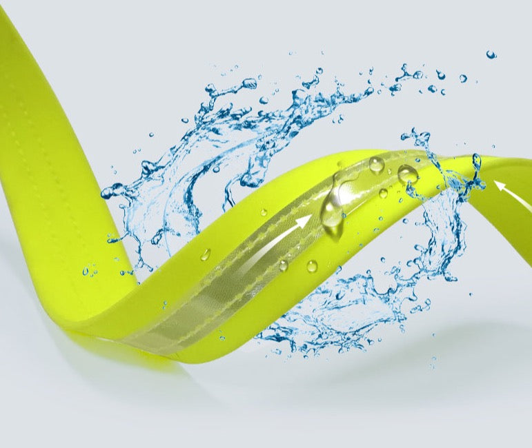 Truelove Haustier halsband wasserdicht geruchs neutral langlebig verstellbar PVC Polyester weich reflektierende Stoffst reifen grundlegende Hunde halsband tlc5521