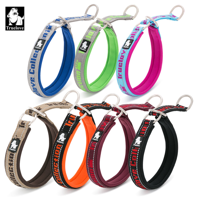 Truelove P-Kette Nylon Pet Kragen Einstellbare Reflektierende SBR Neopren Pull-beständig Explosion-proof Hund und Katze reise TLC5371