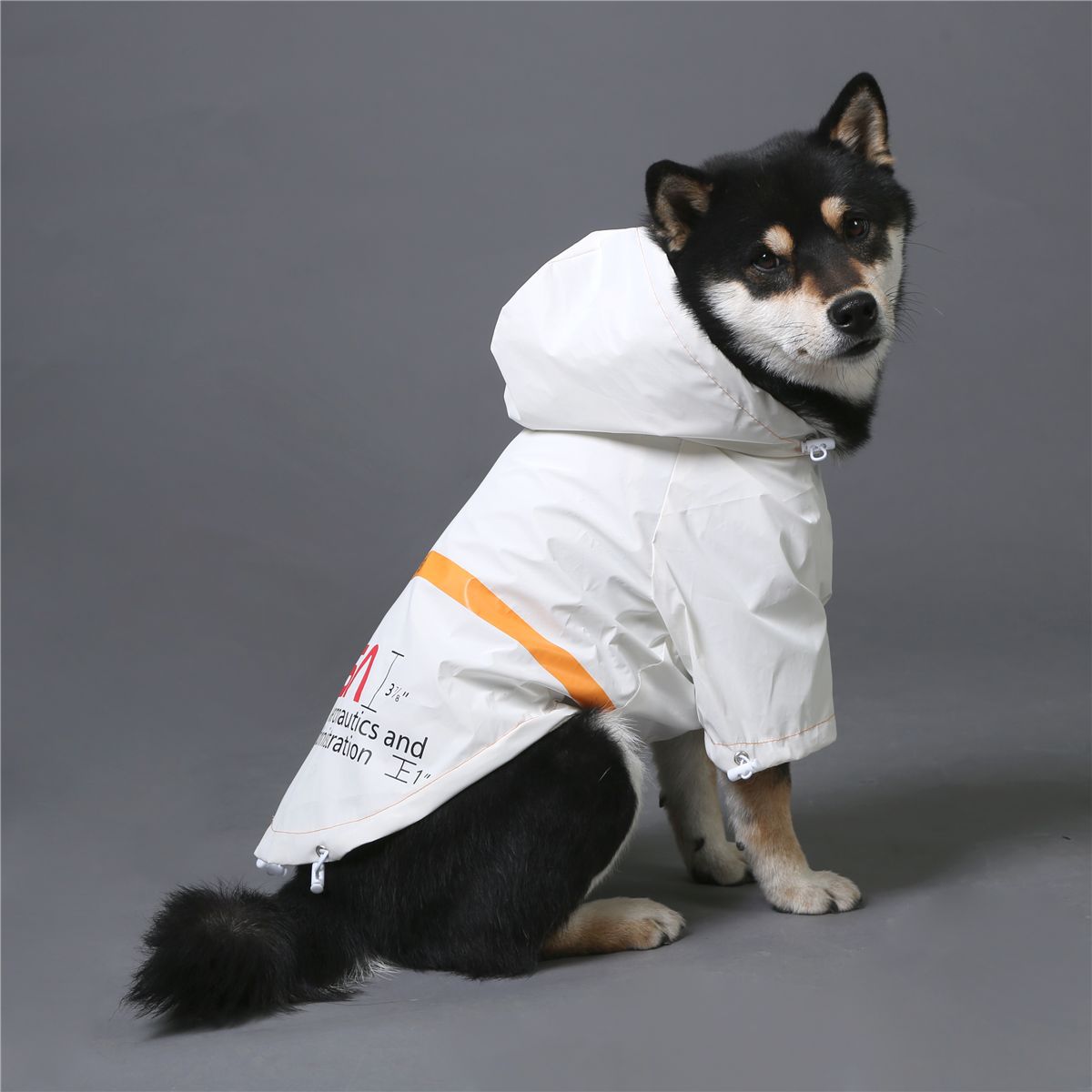 In unserem luxuriösen Regenmantel sieht Ihr Hund aus wie ein echter Astronaut - bereit für Weltraumspaziergänge und Spaziergänge im Regen! 🌧️🐾 #LuxusHundekleidung #Hundebekleidung #SpaceSuit #HundeKostüm