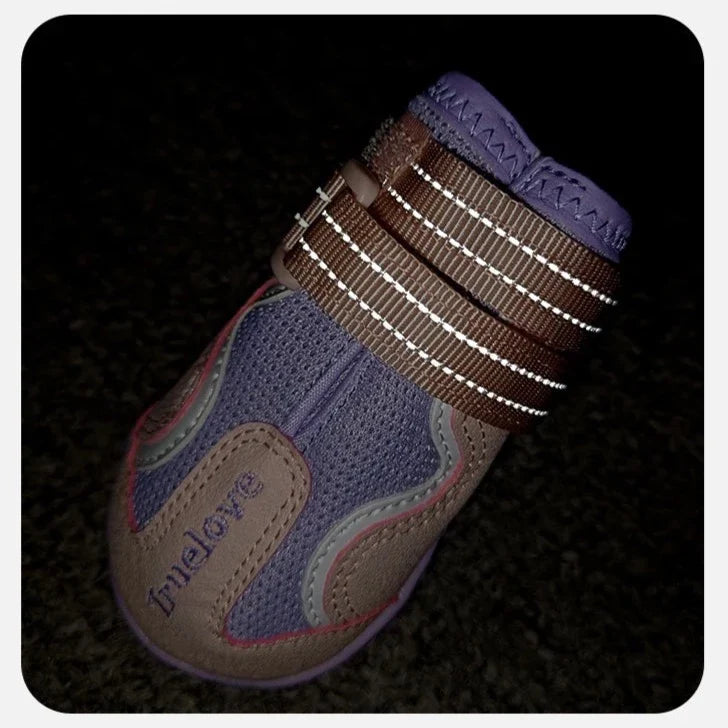 Truelove atmungsaktive Hundes chuhe mit TPR-Sohle flexible schütz bare weiche Laufsohle klassische Outdoor-Hundes tiefel alle Rasse 4 Stück tls3962Truelove atmungsaktive Hundes chuhe mit TPR-Sohle flexible schütz bare weiche Laufsohle klassische Outdoor-Hundes tiefel alle Rasse 4 Stück tls3962