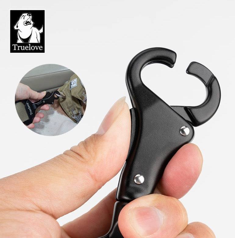 Truelove pet alle Auto Sicherheits gurt Sicherheits schnalle mit Kragen oder Gurt hochwertige leichte Aluminium legierung tragbare tlm1993
