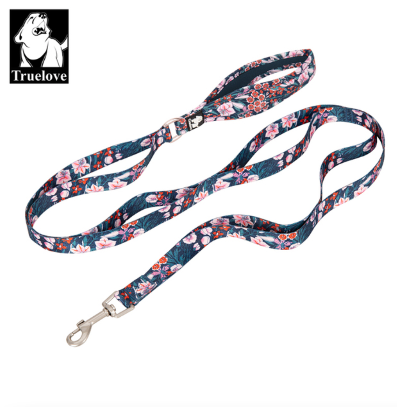 Hundeleine Flower Spring V1 "NAVY BLAZER" Limited Edition