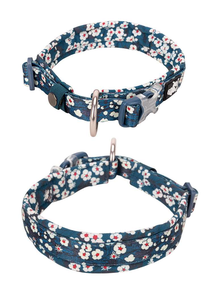 Hundehalsband Flower Spring "NAVY BLAZER" Limited Edition