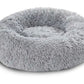 Super flauschiges hundebett, dog bed, true love for dogs Round cozy dog bed with plush fabric, providing comfort and warmth