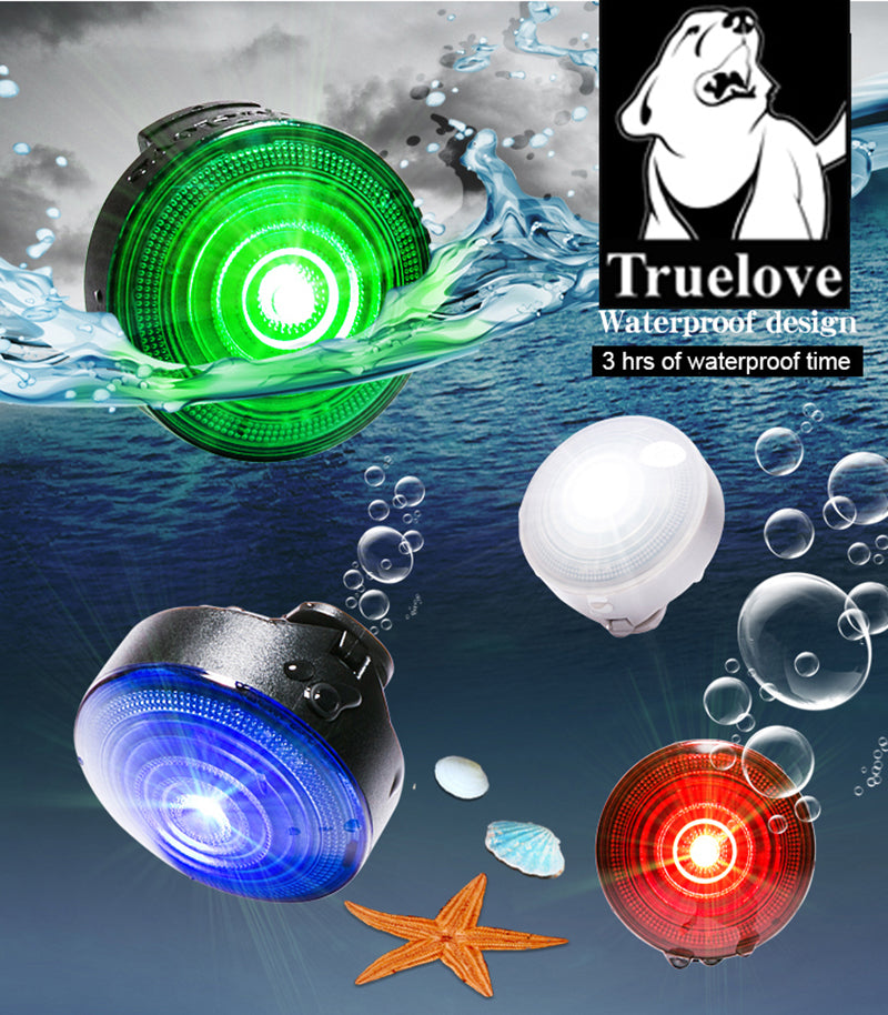 Truelove Sicherheit LED Licht für Pet Tragen Kragen Harness Rucksack mit Wasserdicht und Lange Kontinuierliche Batterie Lebensdauer TLD19101