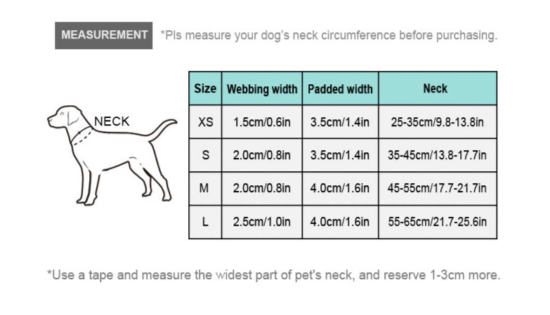 Personalisiertes Hundehalsband - Weich, haltbar und individuell anpassbar