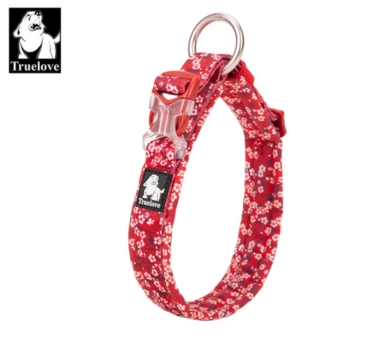 Hundehalsband Flower Spring "POPPY RED" Limited Edition