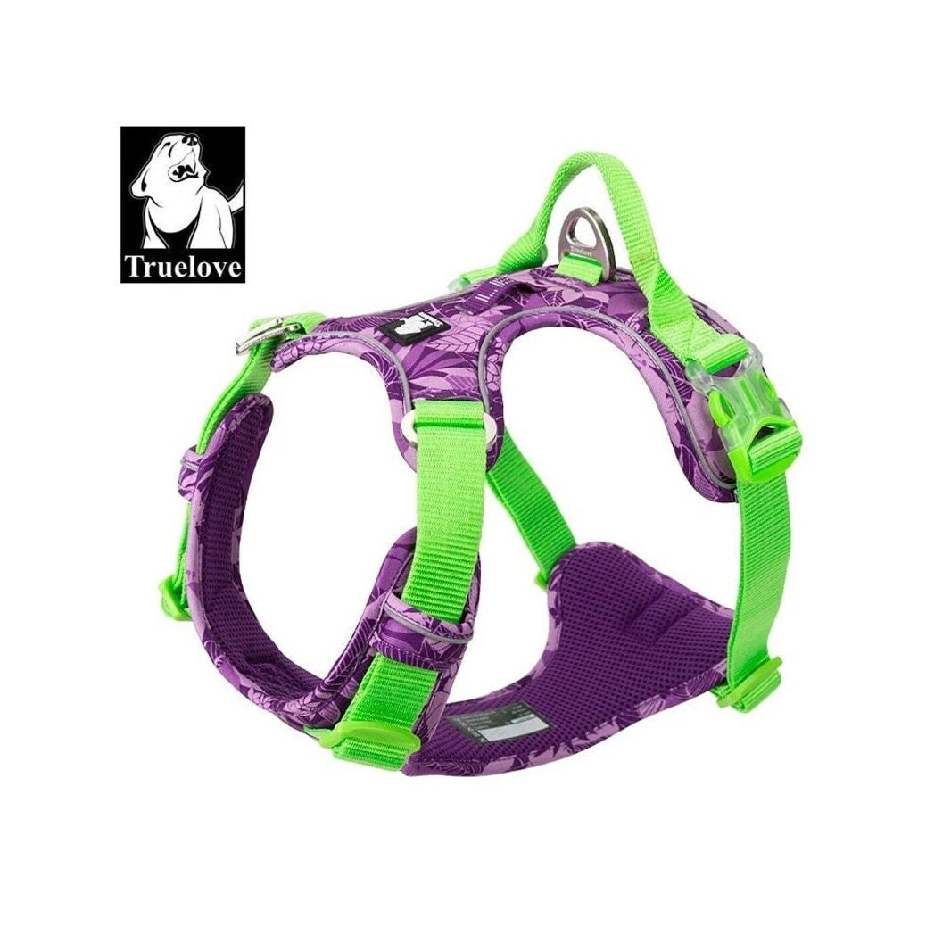 Reflektierendes Hundegeschirr "Camouflage Purple" Limited Edition